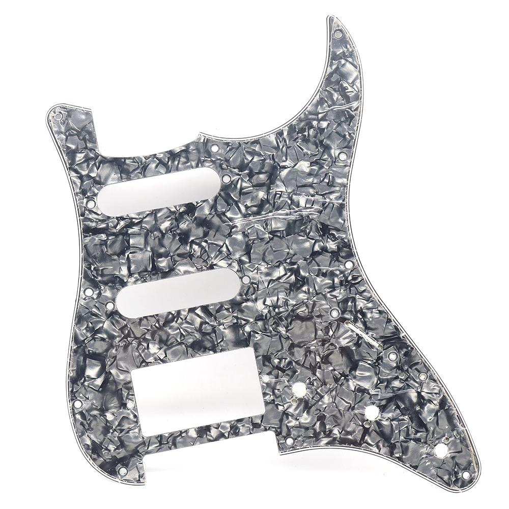 1pcs Electric GuitarPickguard PVC 3Ply SSH Pickguard Guitar Scratch Plate With Screw for ST Guitar