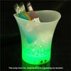 BAAJ-LED Ice Bucket, Illuminated Champagne Bucket, Waterproof Plastic Bar, Champagne Crate, Beer Green