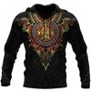 Mexico Aztec Hoodie 3D Printed Vintage Mexican Totem Sweatshirt Men Clothes Long Sleeves Outdoor Sports Pullover Hoodies Coat
