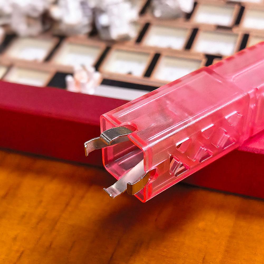 2 in 1 Key Puller Keyboard Action Adjuster Keycap Puller Switch Puller Cleaning Tool for Fixing Mechanical Keycap