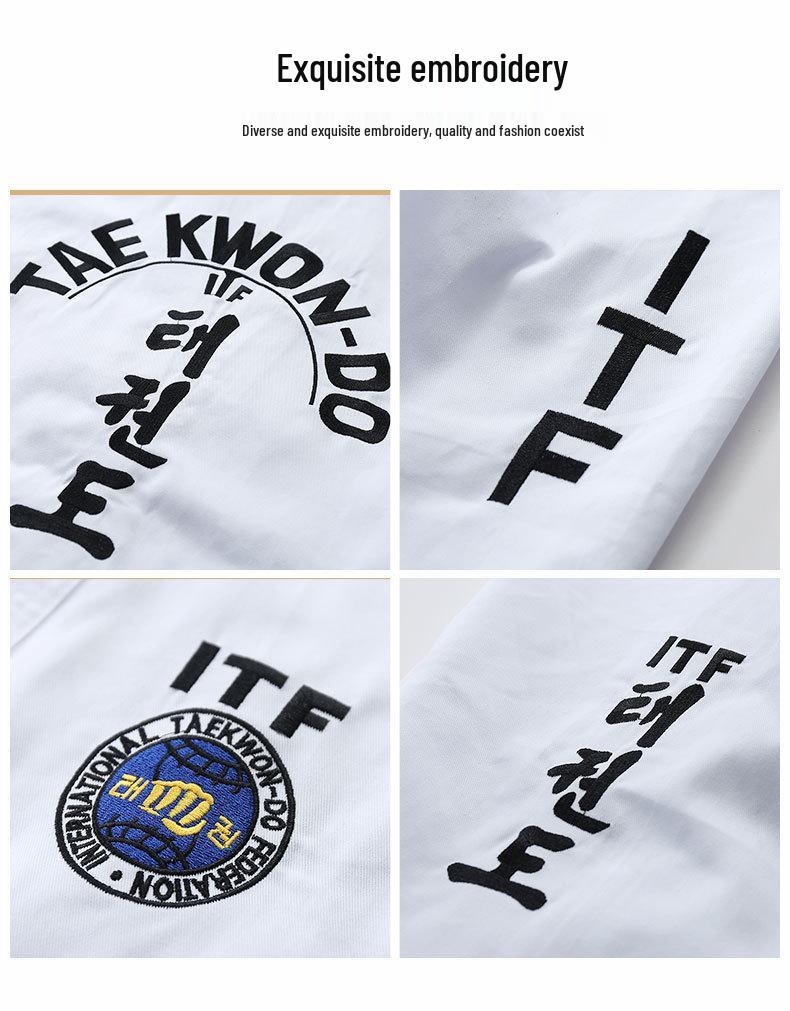 Kids' Taekwondo ITF Judo Training Uniform