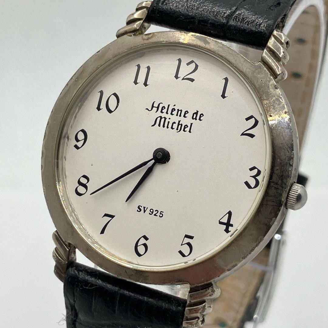 Used Real Estate Ladies Helne de Michel Watch Silver SV925