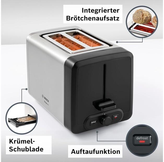 Тостер Bosch TAT4P420 Design Line