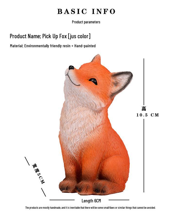 Nine-Tailed Fox Succulent Decoration with Monkey Tail Cactus In Balcony Flower Pot