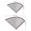 Cone Permanent Coffee Filter Reusable Coffee Filter Cone Shape Fine Filtering 304 Stainless Steel Paperless Mesh Coffee Filter