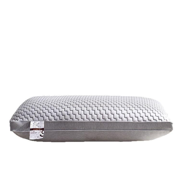Orthopedic Pillow: Supports Cervical Spine, Perfect for Single Sleepers, Home Use, Bedside, Dorms - Firm, High Loft for Adults.