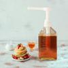 Coffee Syrup Dispenser for Bar Transparent Container Commercial Use Milk Tea Shop 1100ml