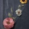 Soft Tulle Floral Lace Bridal Veil Embroidery Lace Wedding Veil  Formal Ceremonies