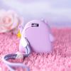 BUBBLELOGUS Tamagotchi Silicone Protective Cover Cute Case Compatible with Charging Port Wrist Strap Stickers Included [For Uni] & (Purple)