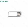 Co-Pilot Storage Box Handle Frame Trim For Jeep Compass 2017- Chrome Silver