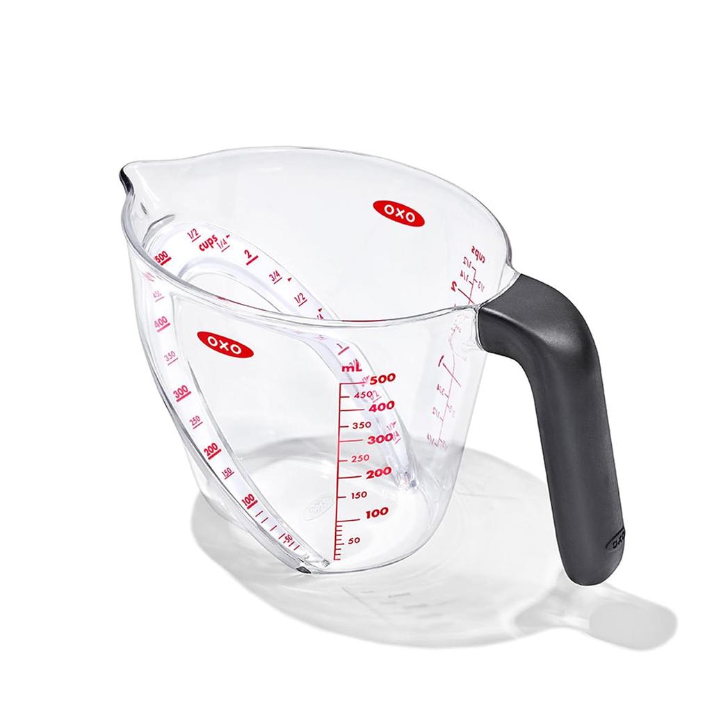 OXO Angled Measuring Cup Medium 500ml Microwave Dishwasher Safe Heat Resistant Tritan