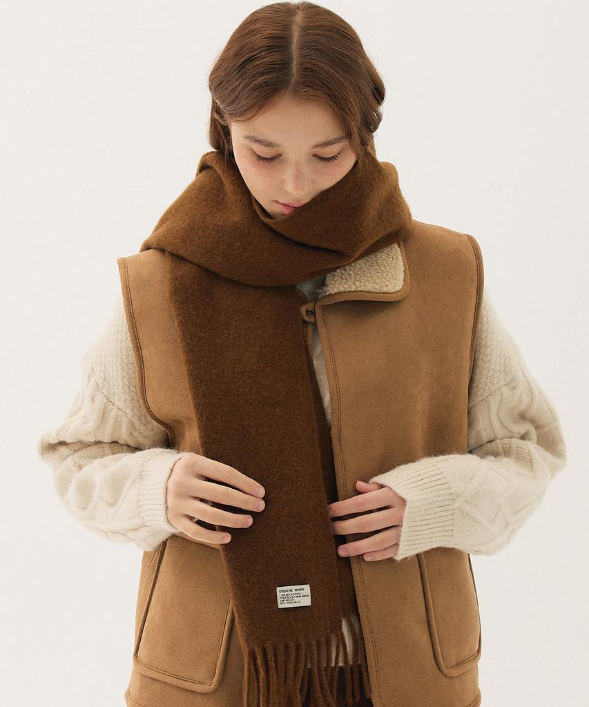 MIND BRIDGE WOMEN [On][W] Wool Blend Scarf - 5 Colors