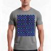 Deep Blue Mexican Rebozo Embroidery Folk Art Textile Vibrant Decor Tshirt Summer Casual Cotton Tee Oversized Streetwear Tops