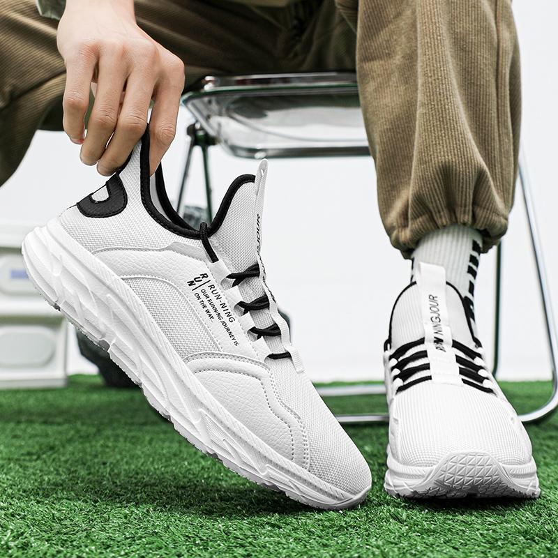 Herren Sneaker Stilvoll Übergröße Lässige Sneaker Bequeme Rutschfeste Plateauschuhe Laufschuh Mann Hohe Qualität Off White Schuhe