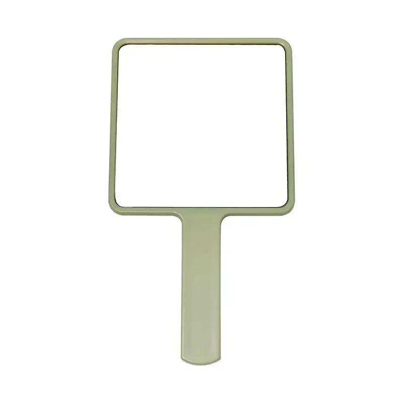 Eyelash Extension Handheld Makeup Mirror Square Makeup Vanity Mirror with Handle Hand Mirror SPA Salon Compact Mirrors