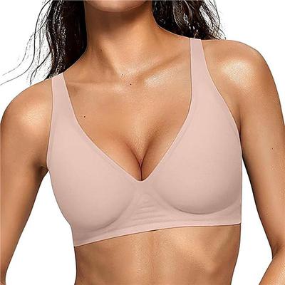 Women's Seamless Wire-Free Anti-Sagging Plus Size Back-Smoothing Bra