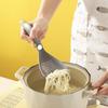 Stainless Steel Multi-Function Pasta Cooking Spoon Comes with Potato Masher Egg Yolk Separator Grater Plate Bottle Opener