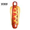 Kostým Jídlo s kapucí pro dospělé Rychlý kostým, Unisex Kostým s tématem Hot Dog Hamburger Hranolky Cosplay Oblečení na převlečení pro Halloween Sváteční večírek