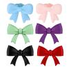 1/2 Pairs Headphone Silicone Bow Decoration Universal 3D Headset Decorative Bow Clip Women Headphone Attachment Accessory