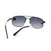 Grey Lenses Bifocal Reading Sunglasses Memory Elastic Temple Double Bridge Comfortable Reading Glasses +0.75 To +4 UV Protection