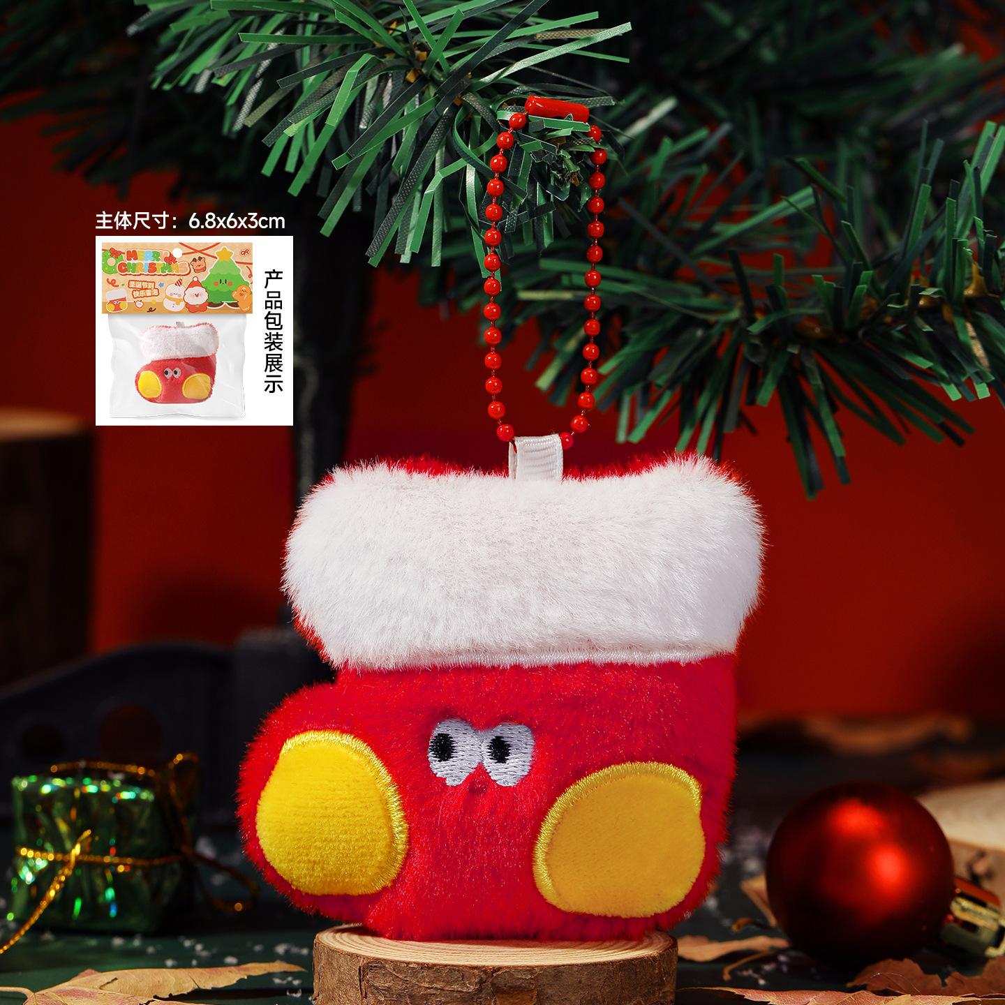 Christmas tree decorations Plush Cute Doll Doll Bag Pendant Children s Student Christmas Navidad Natal Gift