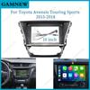 10 Inch Car Frame Fascia Adapter Android Radio Dash Fitting Panel Kit For Toyota Avensis Touring Sports 2015-2018
