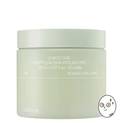 Ji Woo Gae Heartleaf BHA Peeling Pad 60pads