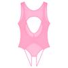 Dámské Micro Bikini Monokiny Plavky Vysoký střih Rozkrokové punčochové kalhoty Tanga Trikot Catsuit Teddy Body Body Spodní prádlo Noční klub Oblečení