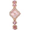 2023 Fashionable Four-Leaf Clover Ladies' Bracelet Watch - Elegant and Versatile Design