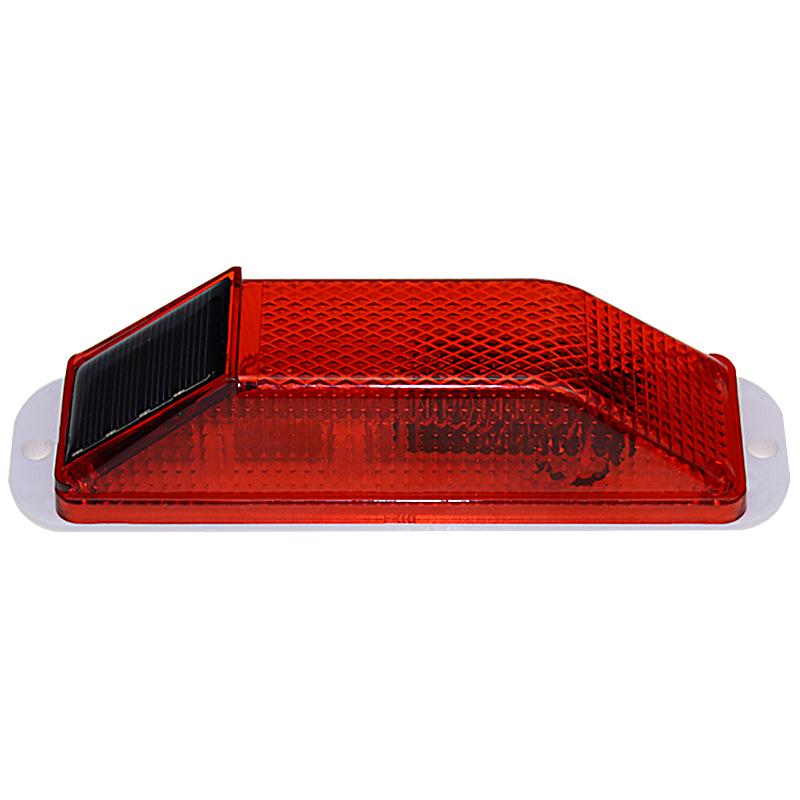 LED Solar Road Warning Strobe Light for Nighttime Construction and Barriers