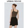 UR 2024 Autumn Women's Square Neck Knit Vest