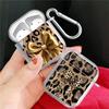 Clear Earphone Cases Cover Case For Airpods Pro Pro2 4 Pro3 2 1 3 Leopard Print Bow