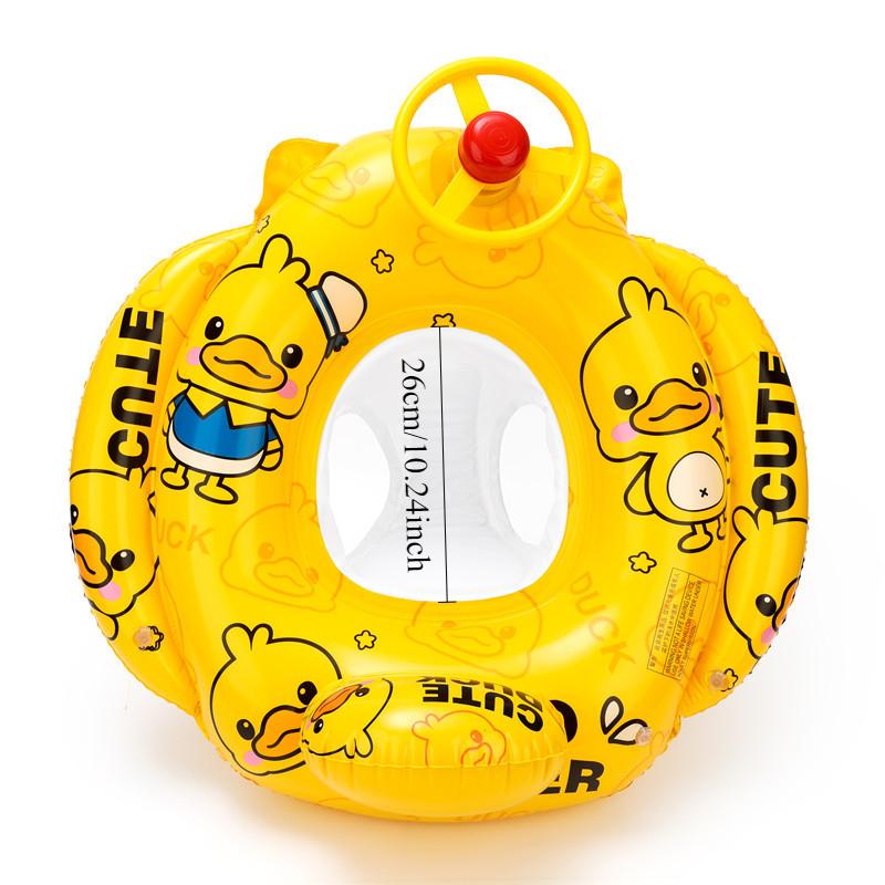 Summer 2026 Outdoor Steering Wheel Swimming Ring with Various Cartoon Designs A Must-have Swimming Toy and Water Accessory