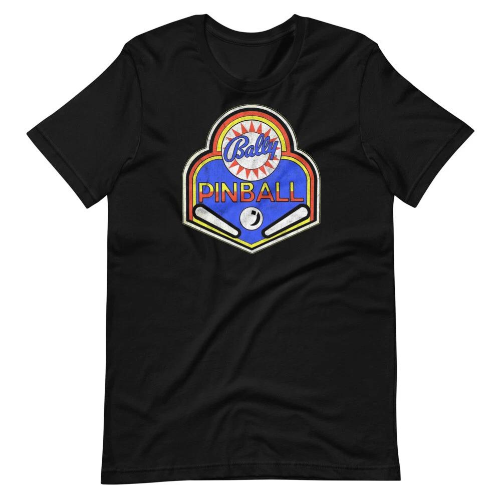 BALLY PINBALL Retro Style Graphic Tee Shirt Unisex t-shirt XXXL