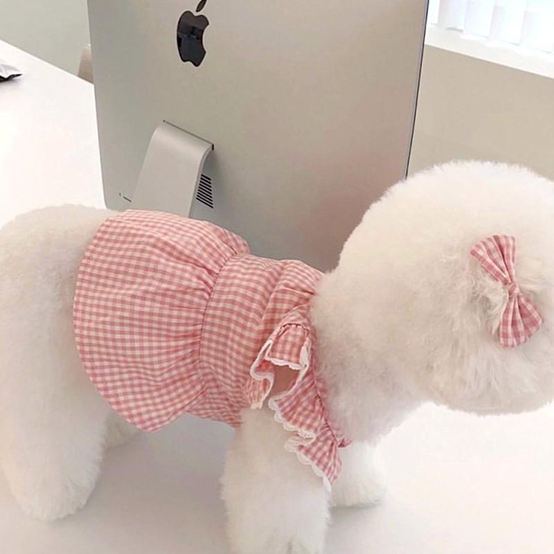 Pet Dress Cat Suspender Skirt Dog Clothes Summer Teddy Than Bear Universal Small Puppy Spring Summer Thin