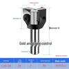 Triangular Right-Angle Face Milling Cutter, Interchangeable Head, Morse 3# 4# Straight/R8 Shank, 90° Triangular Insert.