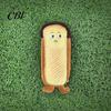 Skin-friendly Pencil Bag Cute Bread Case, Plush Large Capacity Pen Pouch, Case Soft Shaped Stationery for High School Students Fun Storage