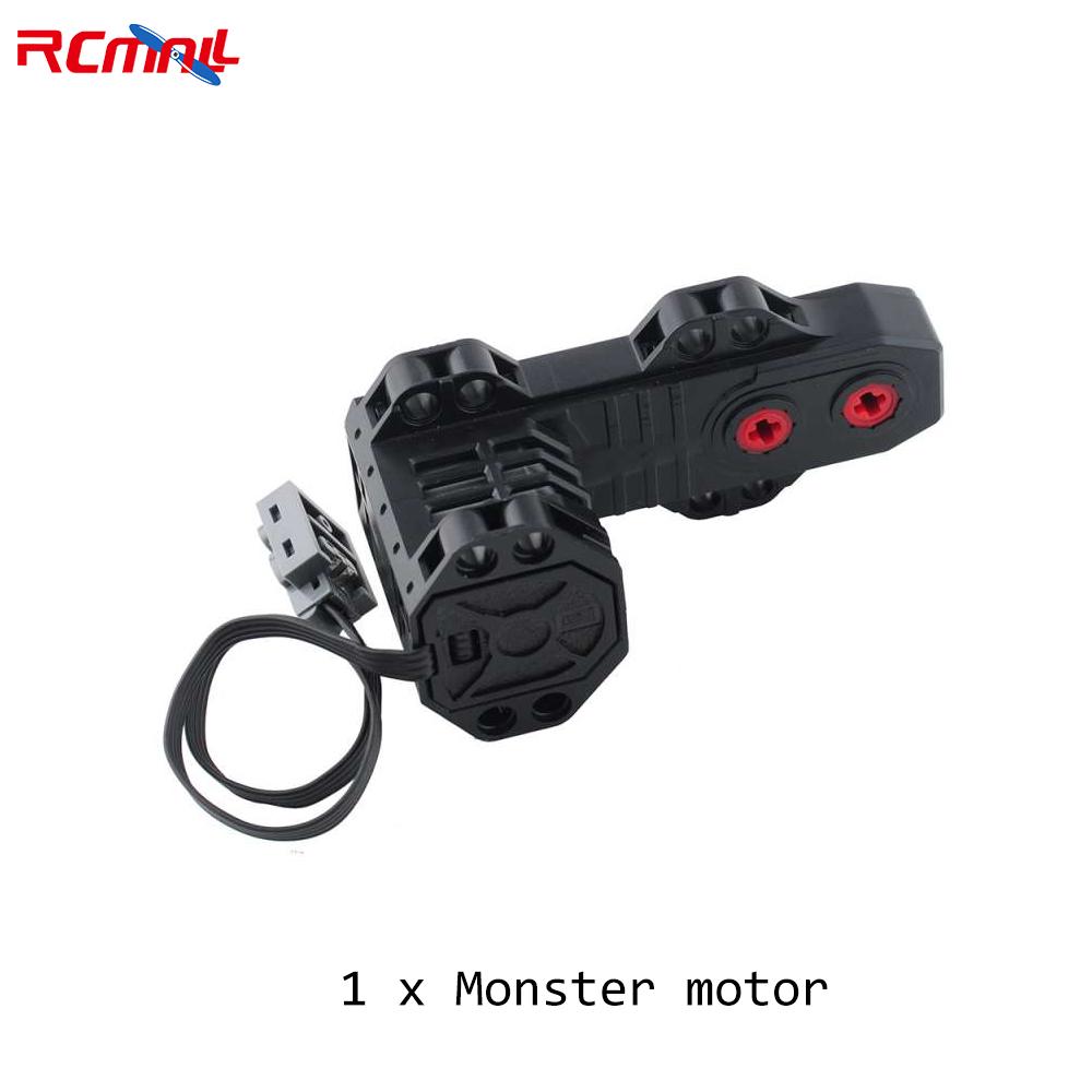 Klocki MOC Symulacja Rozpylacz Nebulizator Części Wydechowe Tor Kolejowy Silnik Odbiornik Kontrolera IR Seria Mould King Silnik