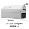 For Volkswagen VW Car Trunk Foldable Organizer Auto Leather Waterproof Storage Box Passat Golf 4 5 6 Tiguan Polo Scirocco Jetta
