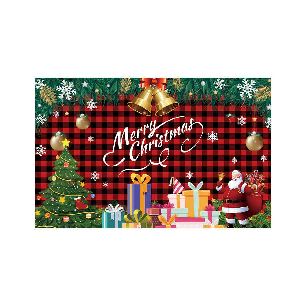 Christmas Backdrop Decorative Wall Cloth for Parties and Restaurants