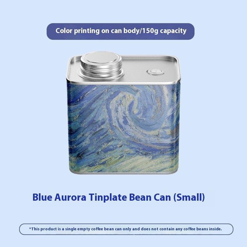 Sealed Pill Box Portable Empty Tins Coffee Bean Sealed Tin Can For Outdoor Camping Fresh Breathing Tin Box Packaging Storage