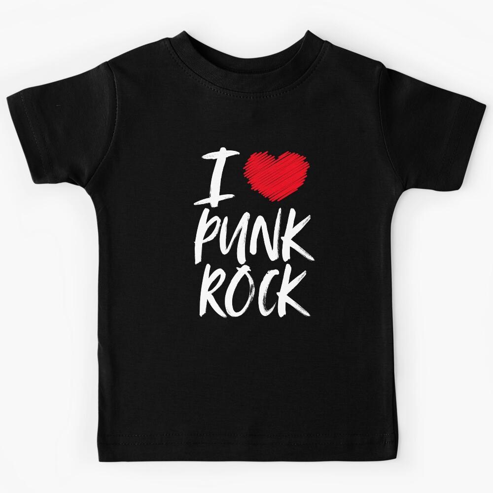 I Love Punk Rock Kids T-Shirt 150