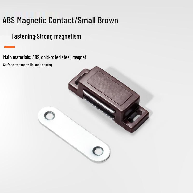 Plastic Magnetic Door Catch for Cabinets/Wardrobes - Strong Magnetic Latch for Doors/Shelves