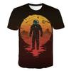 Abbigliamento da Astronauta per Bambini Magliette Costume Stampa 3D Ragazze Ragazzi Bambini T-Shirt Maniche Corte per Neonato Top Magliette Vestiti