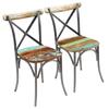 Day and Night - Day and Night Dining Chairs 2 Units Solid Recycled Wood