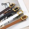 Imitation Leather Women Belt Adjustable Length Retro Style Waist Belt Decorative Jeans Belt Casual Office Parties Wear