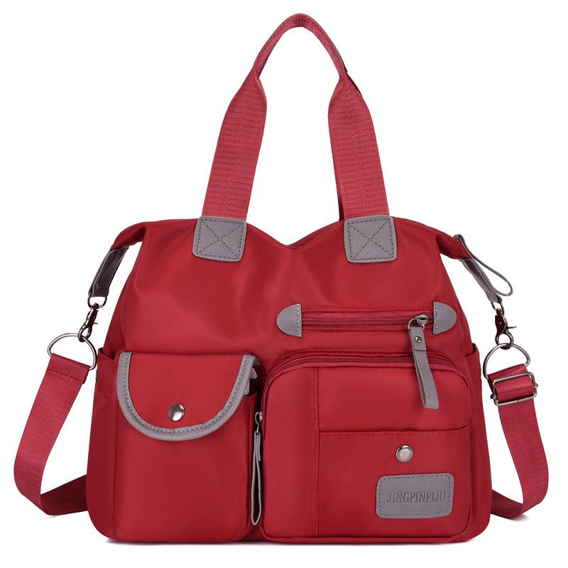 Geantă de mână nouă pentru femei, capacitate mare, pânză Oxford, nailon, modă, de umăr, crossbody