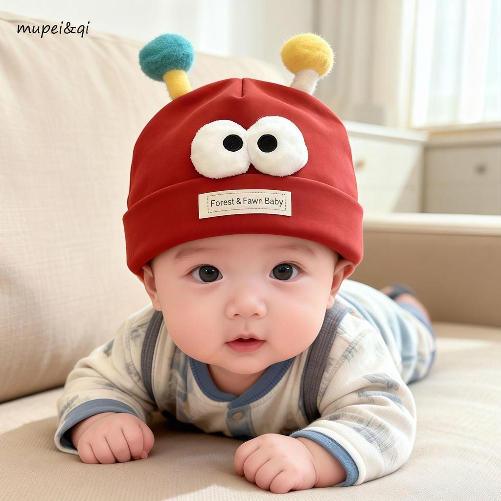 Thin Style Baby Hat for Boys & Girls - Spring/Autumn Fontanelle Protection, Cute for Newborns, Infants & Toddlers
