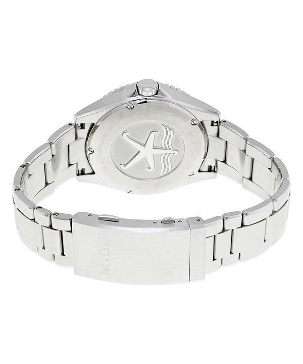 Mido Ocean Star Stal Nierdzewna Czarna Tarcza Automatyczny Zegarek Nurkowy M026.430.11.051.00 200M Zegarek Męski