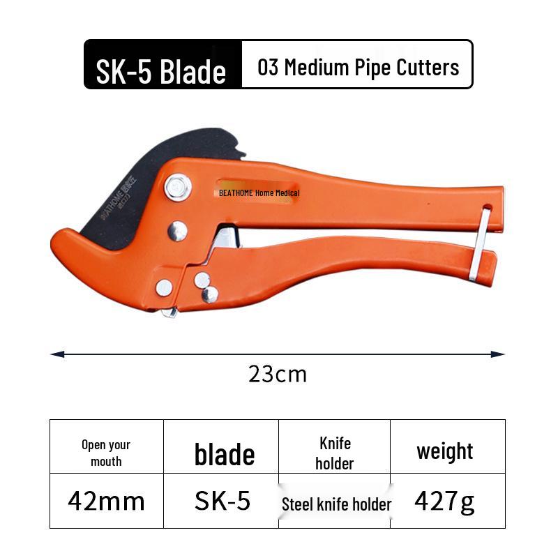 PVC Rohrschneider 32mm, 42mm PPR, Kunststoffwasserrohrschere, Zange Pipeline Werkzeuge